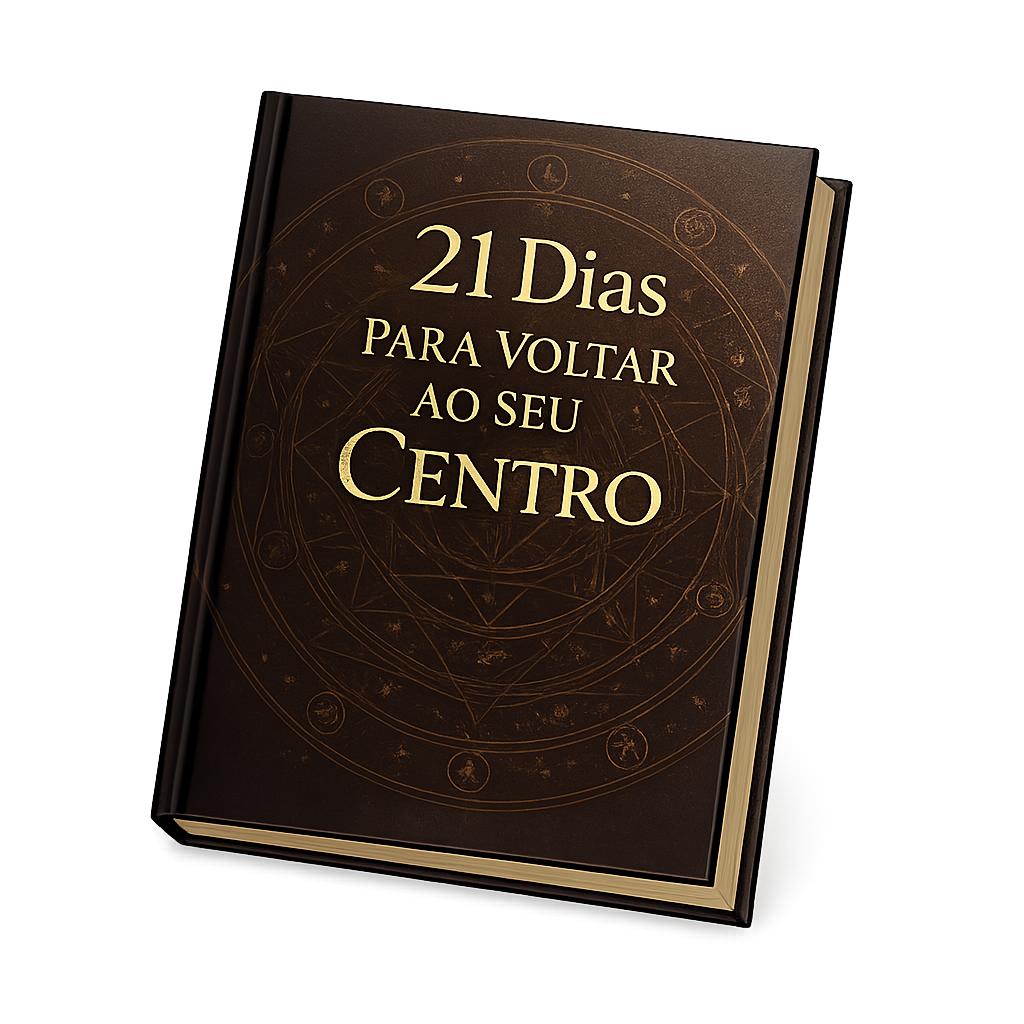 Mockup do guia 21 Dias Para Voltar ao Seu Centro